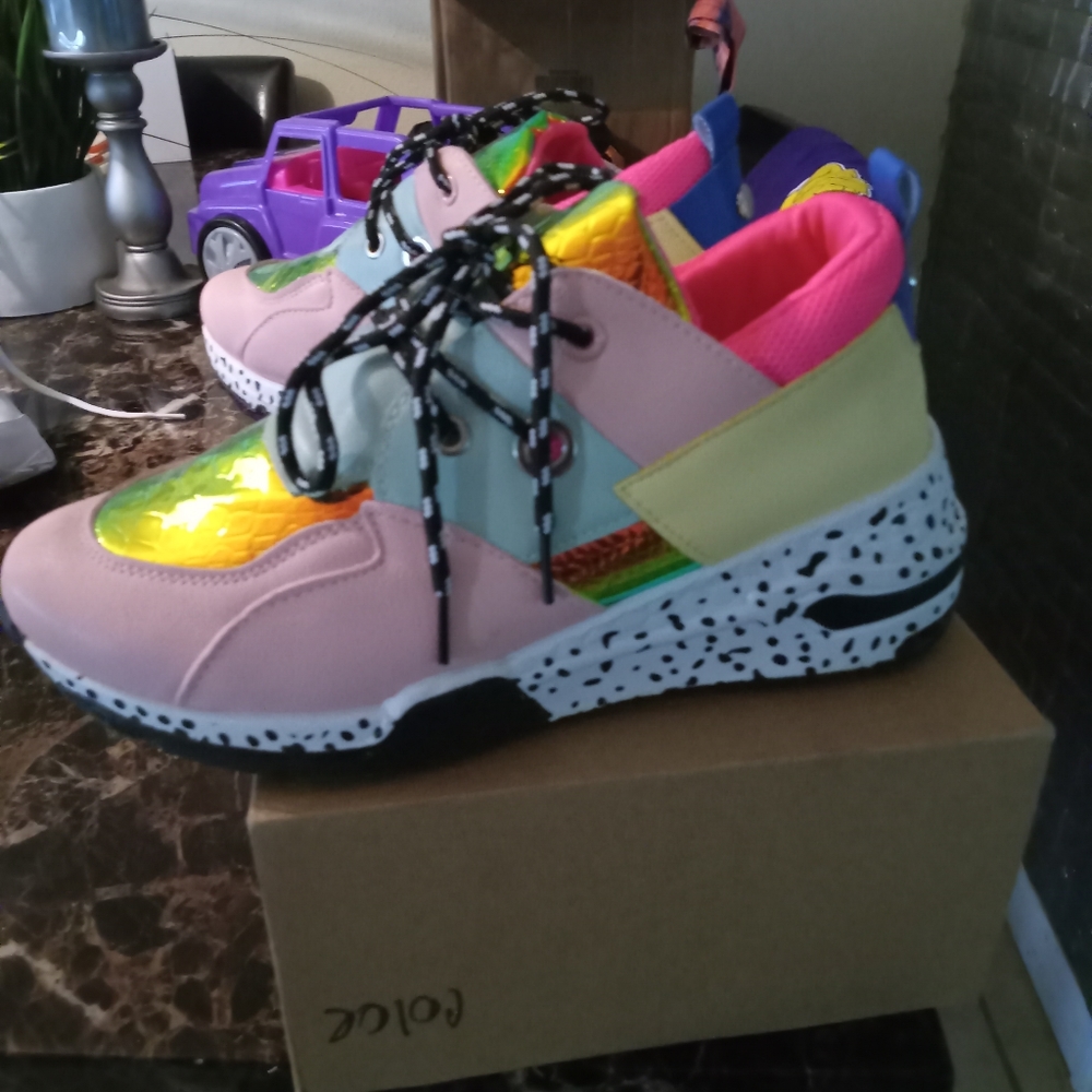 Colorful casual women sneakers